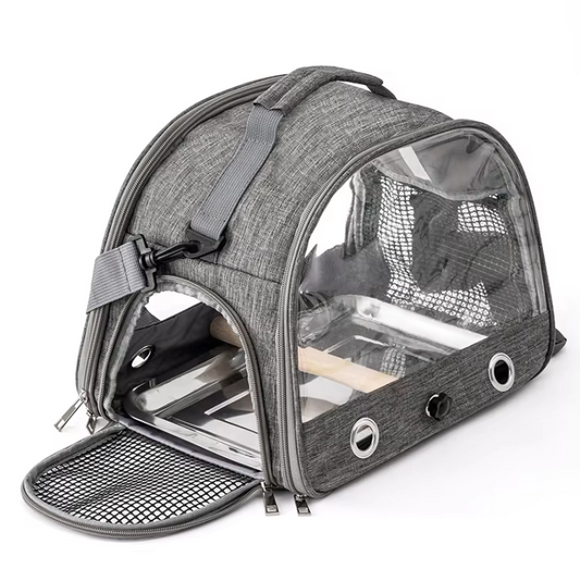 🎒 Plum’Escapade – Le sac de transport pensé pour les oiseaux curieux